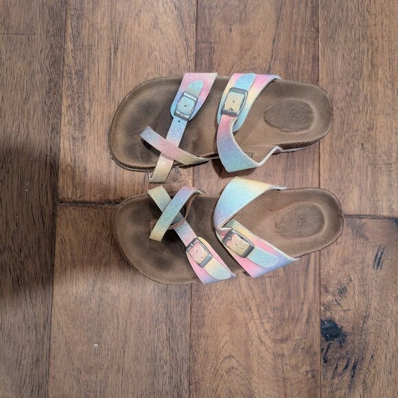 Kohl's child sandals - rainbow glitter, 1 - Picture 3 of 5